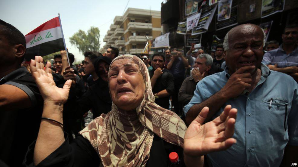 ثلاثة ايام في محراب عرس ألشهادة بمنطقة الكرادة ألشرقية ..