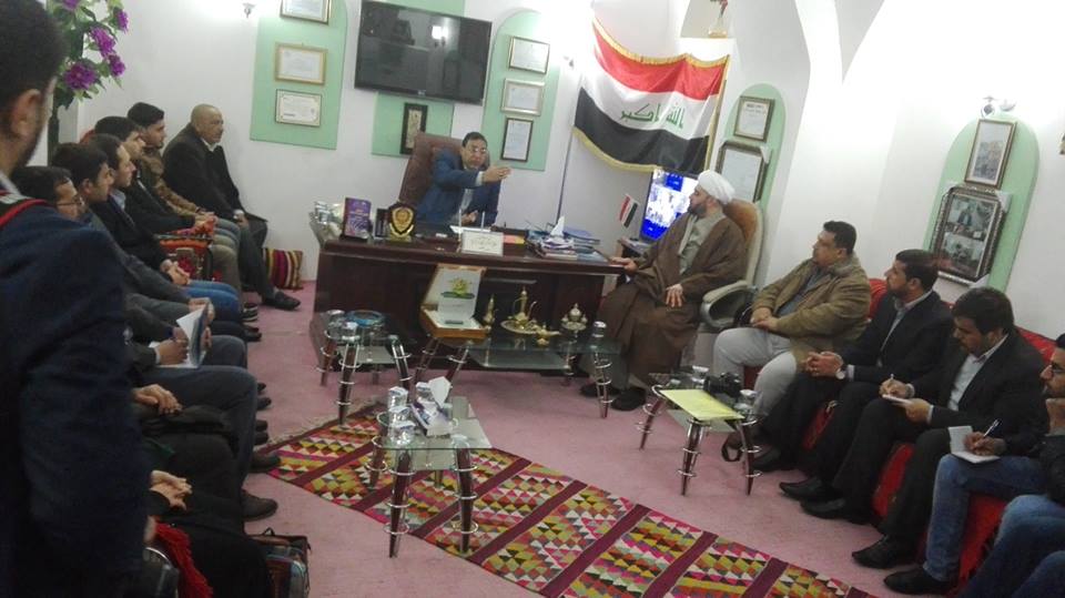 وفد حفظ وصيانة المخطوطات يزور متحف ( الشيلان)