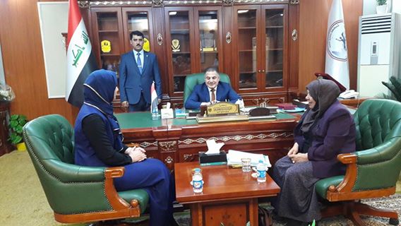 محافظ صلاح الدين يثمن دور دائرة رعاية المرأة في المحافظة