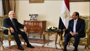 الجعفري: السيسي مهتم بتطورات الأوضاع الأمنية في العراق