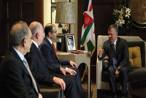 الجبوري يبحث مع العاهل الاردني مستجدات الوضع الاقليمي الراهن