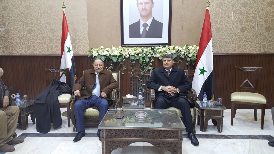 عمال العراق وسوريا يبحثان سبل تدعيم العلاقات العمالية