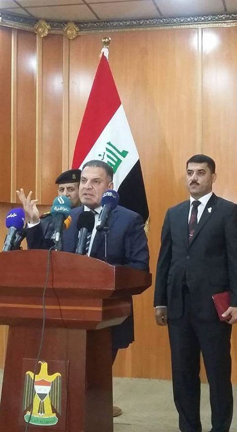محافظ صلاح الدين يدعو الاجهزة ألأمنية والمواطنين الى أخذ الحيطة والحذر