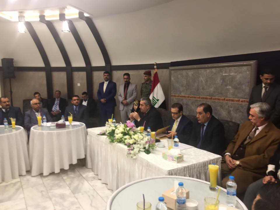 الصيدلي يلتقي وفد نقابة المعلمين العراقيين ويؤكد دعمه للمطالب كافة