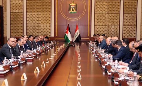 الوفدان العراقي والاردني يبحثان سبل تعزيز العلاقات الثنائية بين البلدين