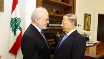 الجعفري يلتقي عون والاخير يلبي دعوة لزيارة العراق