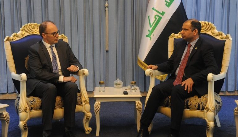رئيس مجلس النواب يستقبل السفير الأمريكي ويبحث معه التقدم النوعي في معارك تحرير نينوى