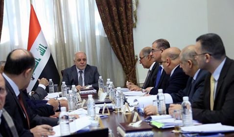 رئيس مجلس الوزراء الدكتور حيدر العبادي يترأس اجتماعا للجنة الطاقة الوزارية