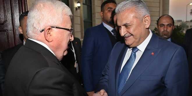 معصوم لدى استقباله رئيس الحكومة التركية: “العلاقات تبقى والتوترات تزول”