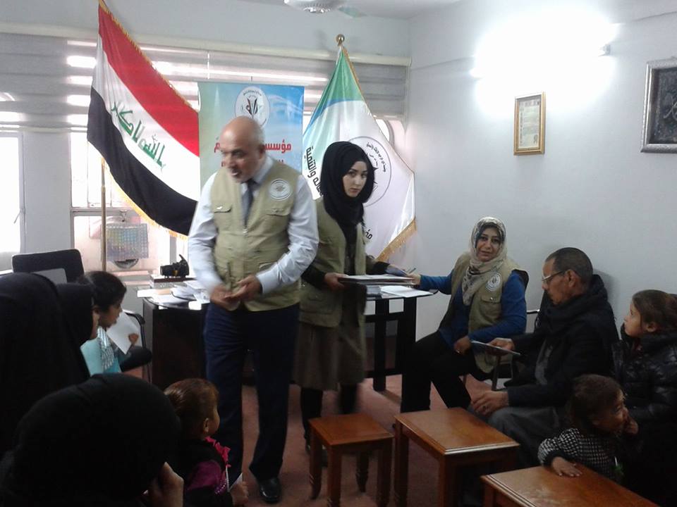 مؤسسة البر الرحيم توزع رواتب 154يتيما ..وتحي اسبوع اليتيم العالمي في كربلاء المقدسة الشهر المقب