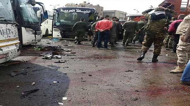 وزارة الخارجية تعلن استشهاد واصابة 160 عراقيا بتفجيري دمشق