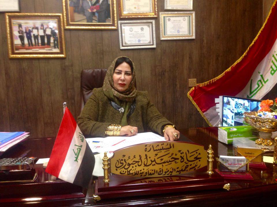 ألباحثة الموصلية نجاة الجبوري تثني على بطولات القوات الامنية ودور قائد جهاز مكافحة الاٍرهاب عبد الغني الاسدي