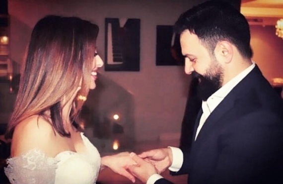 زواج الممثل السوري تيم حسن من المذيعة المصرية وفاءالكيلاني