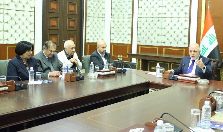العبادي يؤكد حرص الحكومة على توفير الحماية للفنان العراقي وبقية المواطنين