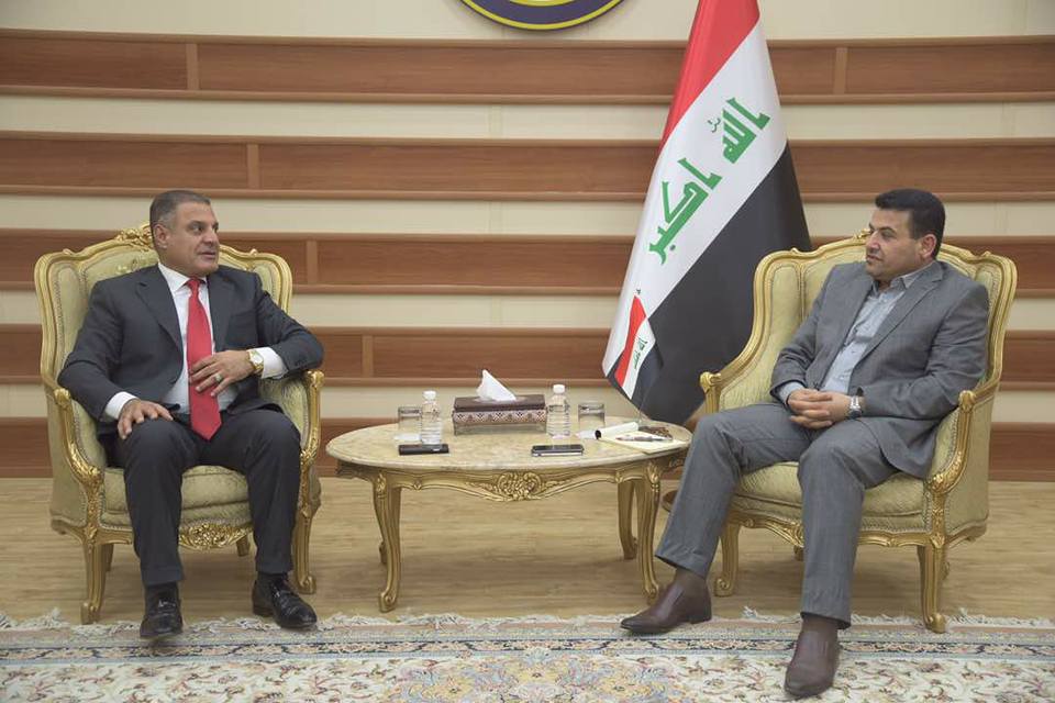 محافظ صلاح الدين يلتقي وزير الداخلية ويبحث معه الملف الأمني والمصالحة
