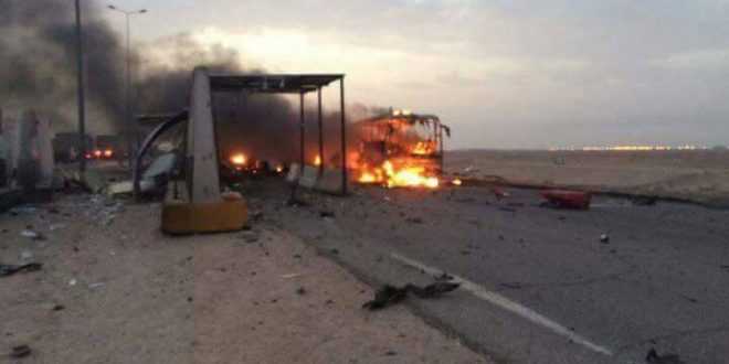انفجاران ارهابيان يستهدفان سيطرات في مدخل البصرة
