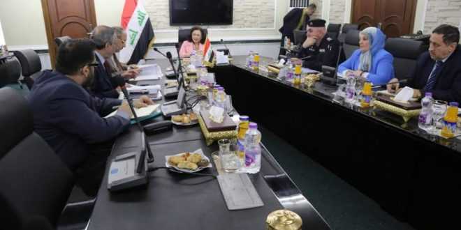 وزير الاعمار تكشف عن تفاصيل جديدة بشأن استثمار الطريق الدولي وتشغيل منفذ طريبيل