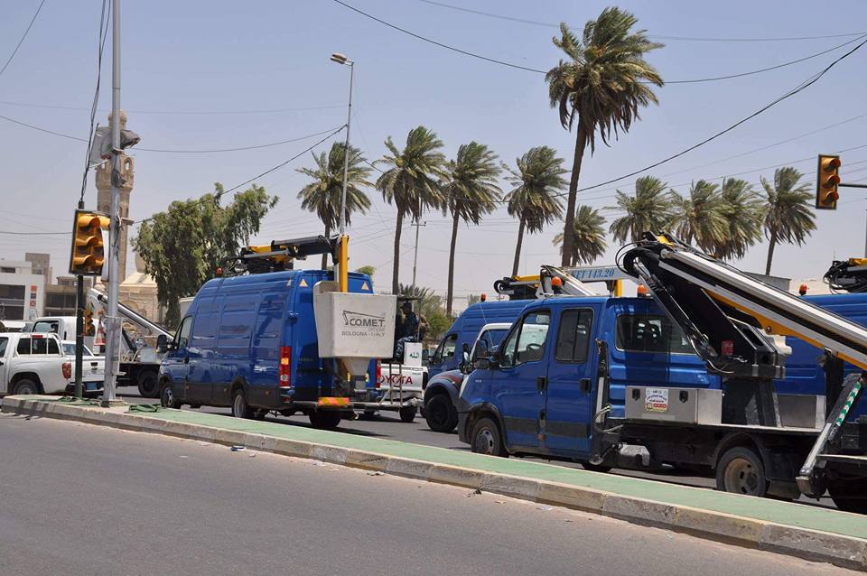 كهرباء الكرخ :حملات مكثفة لازالة التجاوزات على محطات الماء والمجاري