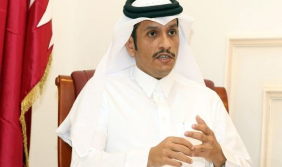 وزير الخارجية القطري يصل لندن في جولة اوربية