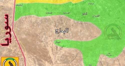 الحشد الشعبي يحكم الطوق على البعاج بنسبة 75%
