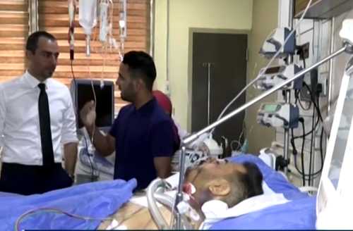 مرصد الحريات الصحفية يدعو لانقاذ مراسل حربي عراقي يواجه خطر الموت