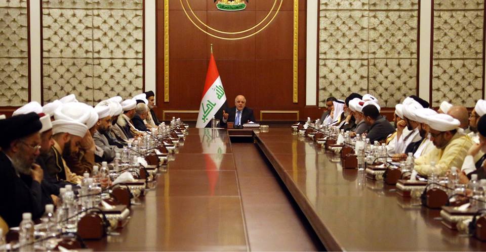 العبادي : العراقيون توحدوا في محاربة الارهاب ونجحوا