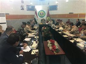 قيادة عمليات بغداد تدرس سبل تخفيف معاناة المواطنين عند مداخل العاصمة