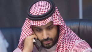 تغريدة على تويتر: محمد بن سلمان الآن في ورطة
