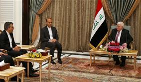 دعوة ايرانية للرئيس معصوم لحضور مراسم تأدية الرئيس الايراني اليمين الدستورية