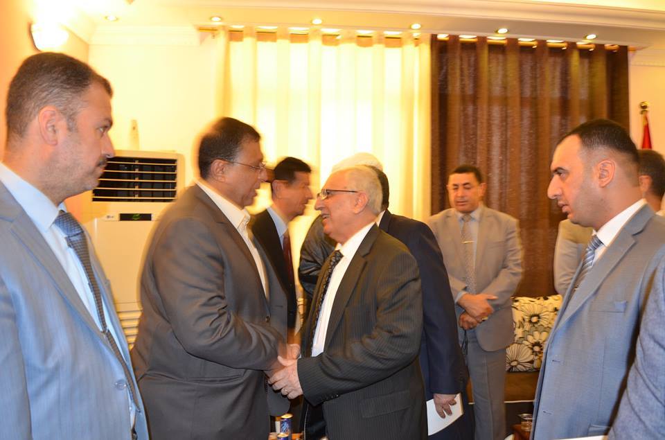 “من اجل التعاون الثقافي”عميد كلية الآثار يزور متحف النجف الاشرف وثورة العشرين