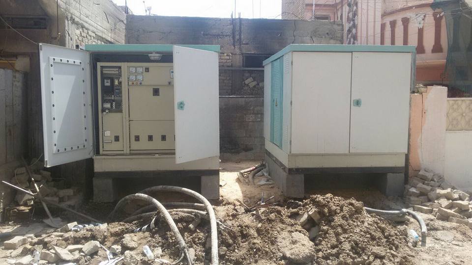 كهرباء الكرخ:معالجة اختناقات الشبكة الكهربائية في مدينة الحرية