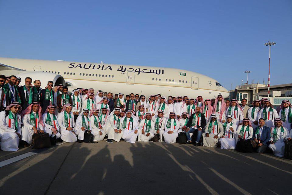 وفدا تجاريا كبيرا من المملكة العربية السعودية يصل بغداد للمشاركة في فعاليات معرض بغداد الدولي بدورته الـ(44) وبمشاركة اعلامية واسعة