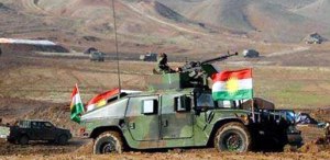 البيشمركة تمنع الحشد الشعبي من الدخول الى المواقع النفطية في كركوك