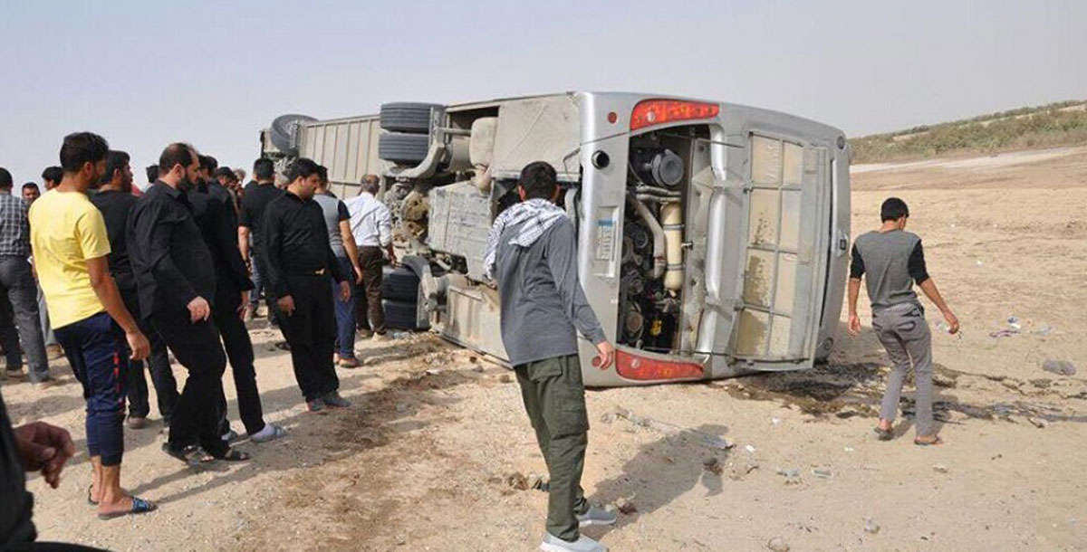مصرع وإصابة أكثر من 15 كويتيًا في حادث مروري بالناصرية
