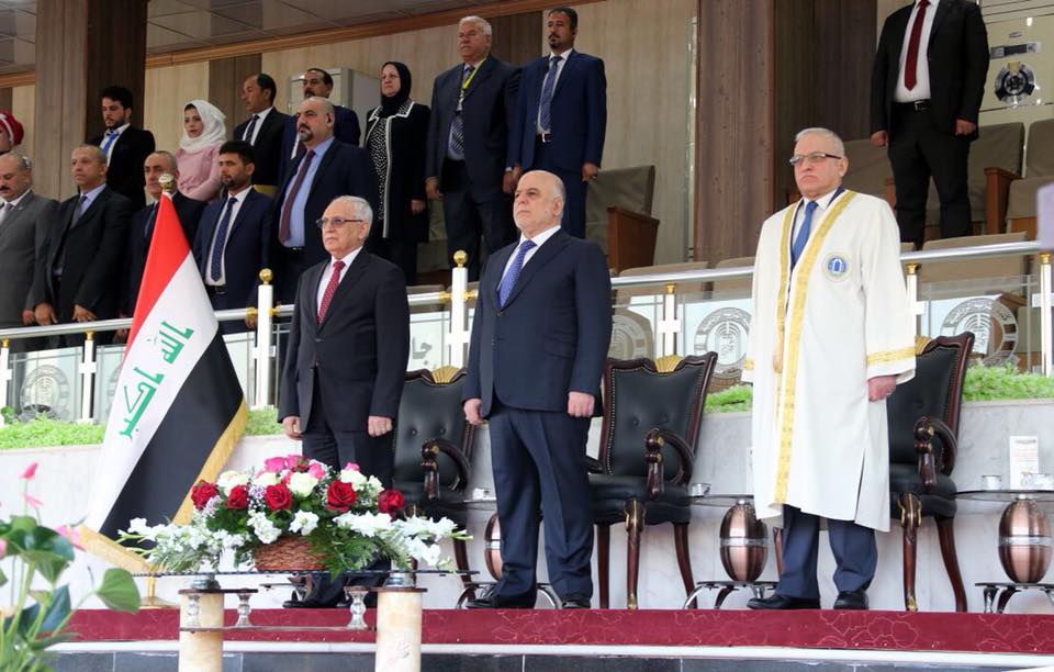 العبادي :العراق انتصر على تحدي داعش عسكريا وامامه تحدي العقيدة الفاسدة والمنهج الفاسد للارهاب وخطر الفساد