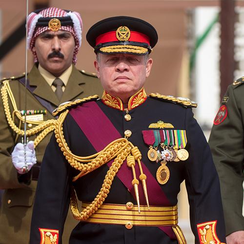 العاهل الاردني يتلقى اتصالا هاتفيا من الرئيس اللبناني