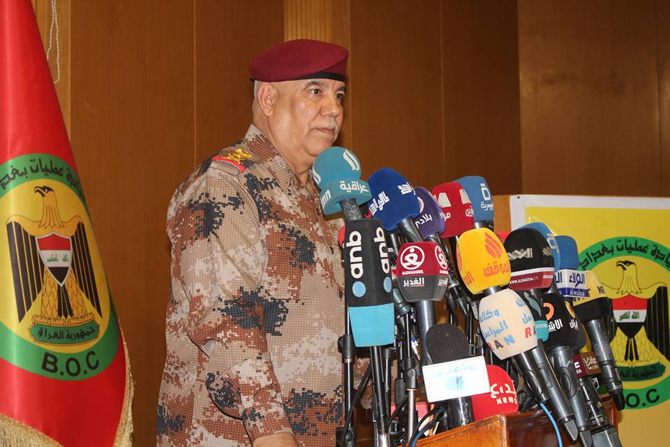 خلال مؤتمر عمليات بغداد.. الربيعي يؤكد على النجاح الكبير للخطة الامنية ويشيد بجهود القادة العسكريين والدوائر الخدمية الساندة