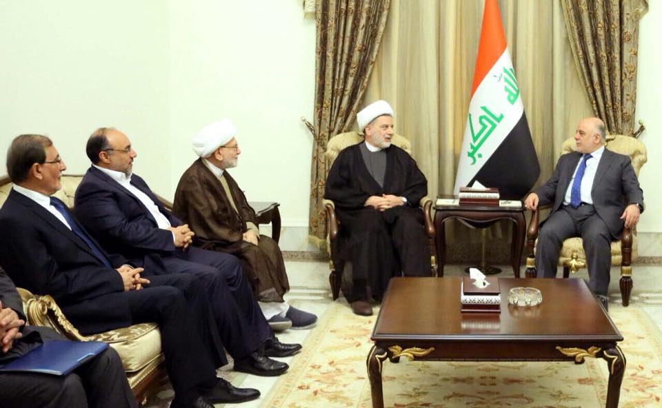 العبادي يستقبل رئيس المجلس الأعلى الاسلامي الشيخ همام حمودي والوفد المرافق له