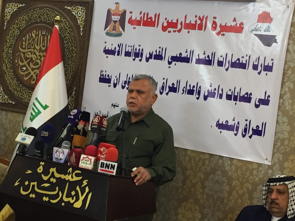 عشيرة الانباريين الطائية تقيم احتفالا بمناسبة الانتصارات التي حققتها قواتنا الامنية و الحشد الشعبي المقدس على “داعش” الارهابي