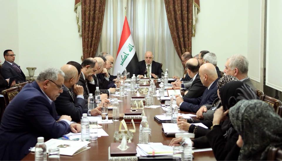 رئيس مجلس الوزراء الدكتور حيدر العبادي يترأس الاجتماع الخاص ببرنامج جباية الطاقة الكهربائية