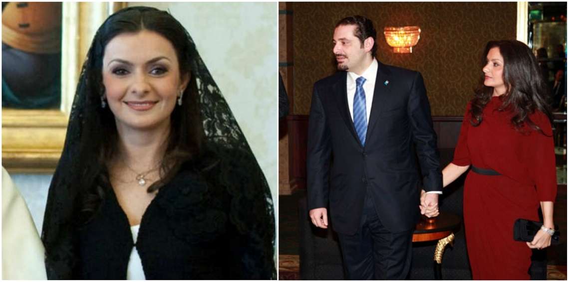تعرف على لارا العظم زوجة سعد الحريري