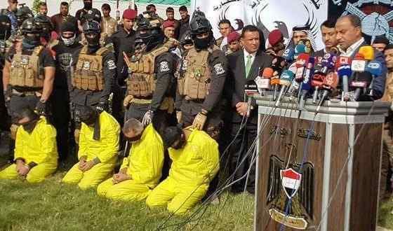 القبض على 6 من الدواعش في ذي قار نفذوا اعتداءات ارهابية في6 محافظات