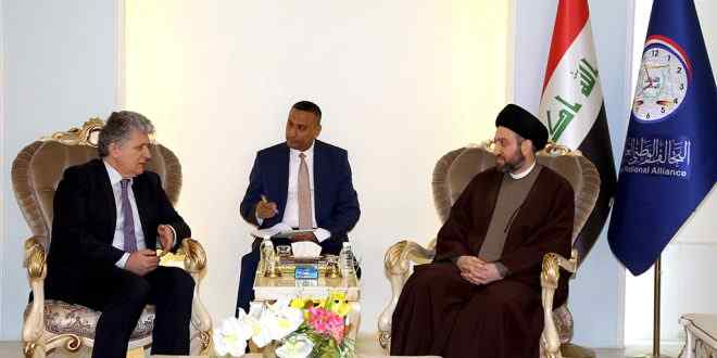 السيدالحكيم يبحث مع الامم المتحدة الدعم الذي يحتاجه العراق في مؤتمر المانحين