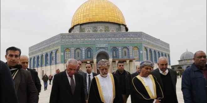وزير الخارجية العُماني في المسجد الأقصى