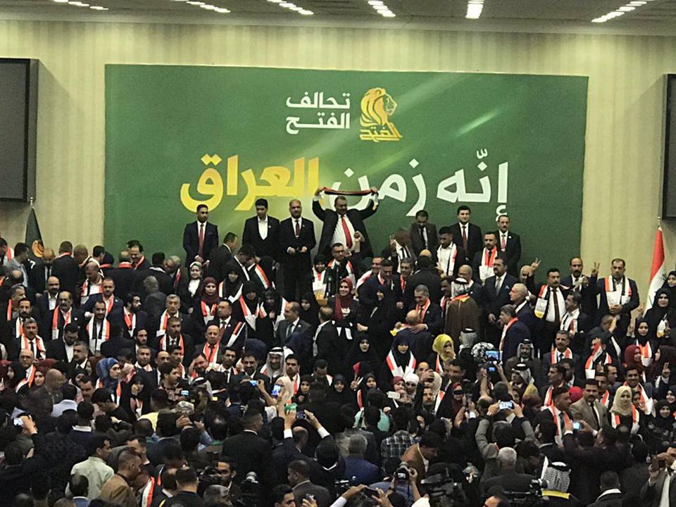 رئيس تحالف الفتح هادي العامري :نحن الذين وقفنا للعراق وسنسحق مثلث الموت والطائفية الفساد المستشري في مؤسسات الدولة