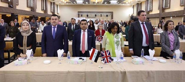 الأمين العام للمؤتمر الوطني العراقي يلتقي بوزير الحكومة البريطانية اللورد طارق أحمد خان في بغداد