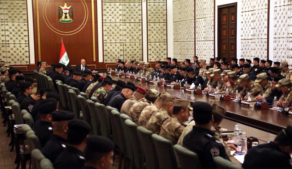 رئيس مجلس الوزراء القائد العام للقوات المسلحة الدكتور حيدر العبادي يعلن اعادة افتتاح مطاري اربيل والسليمانية للرحلات الدولية
