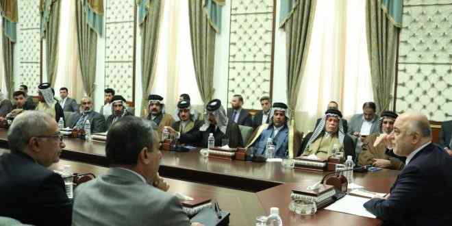 العبادي : لن نألو جهدا بتحقيق مطالب المواطنين وتحسين الخدمات