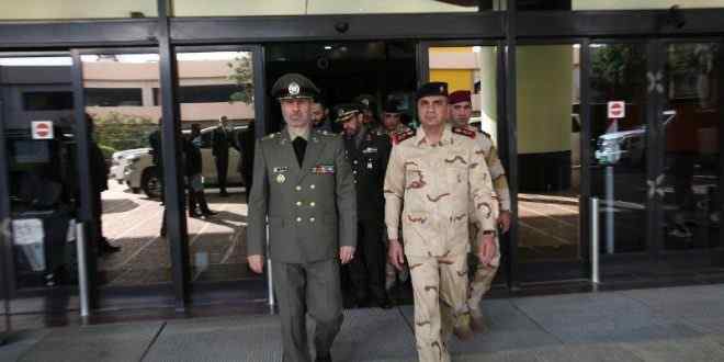 وزير الدفاع الايراني هدف زيارتنا لبغداد بحث الهجوم الصاروخي على سوریا