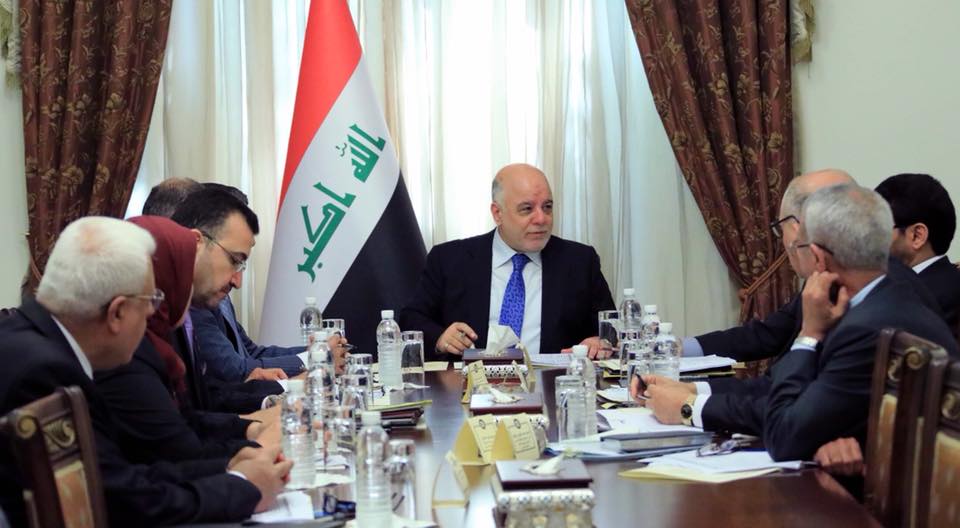 العبادي يترأس اجتماع المجلس الاعلى لمكافحة الفساد